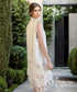 Hollow Stand-up Collar Dress